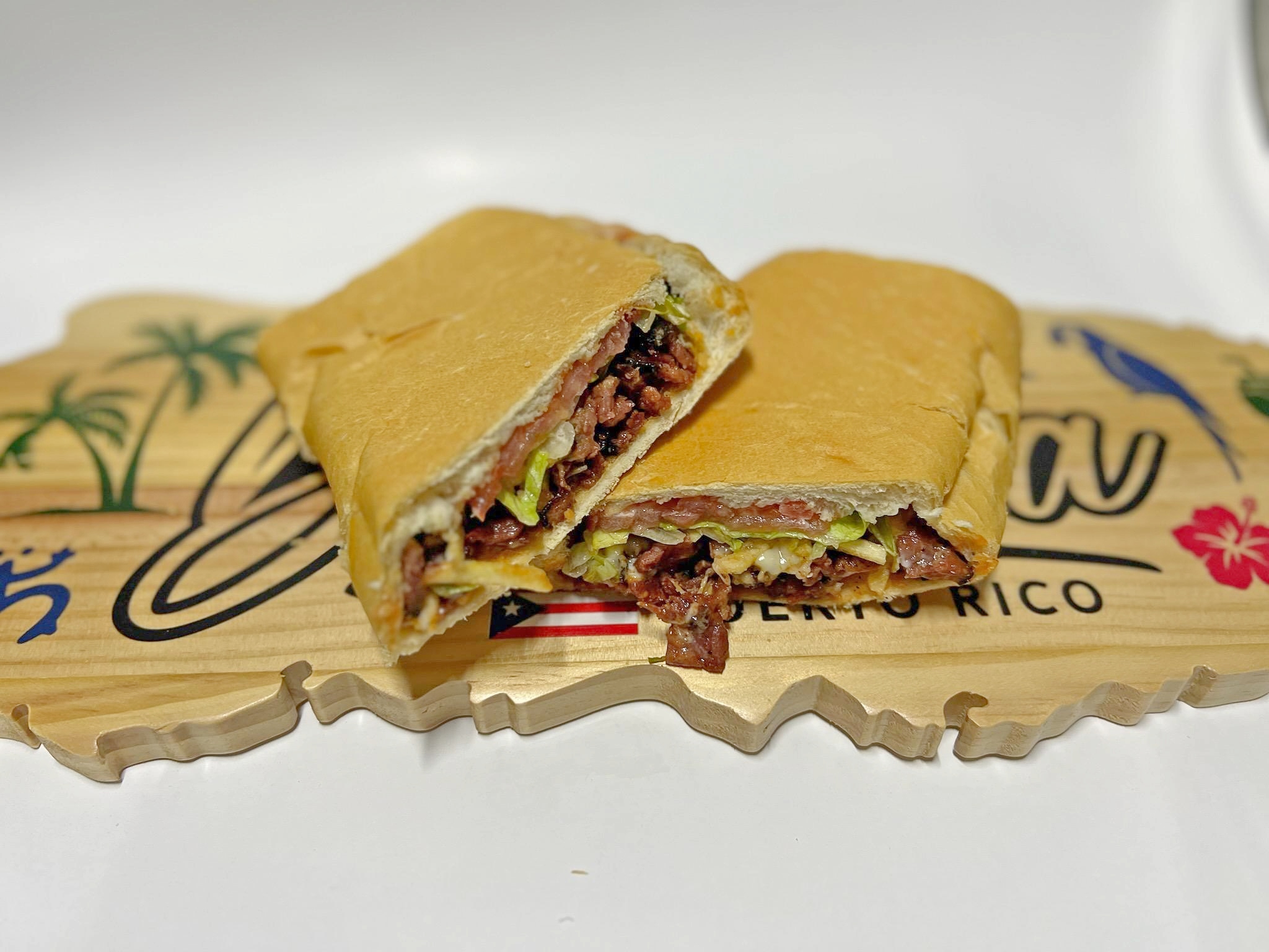Puerto Rican Pastrami Sandwich
